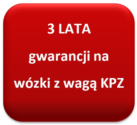 Gwarancja KPZ wózek paletowy z wagą